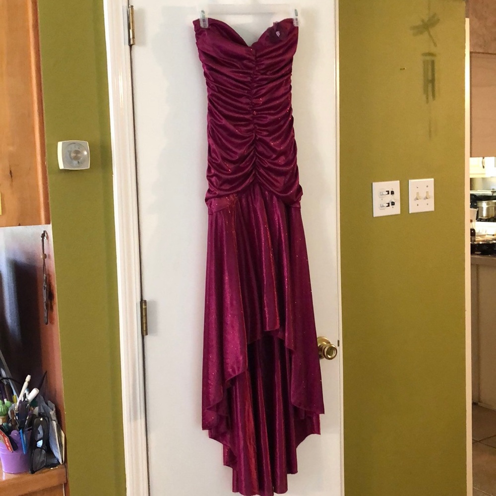 Ruby Rox sparkly fushia sleeveless dress size Medium